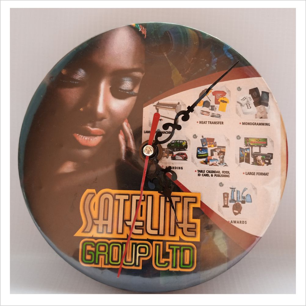 branded clock