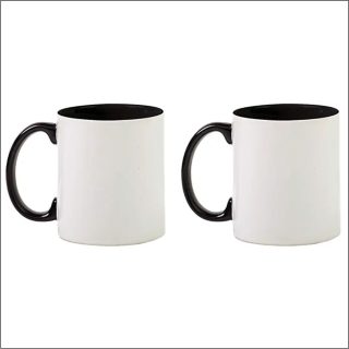 BLACK INTER COLOR SUBLIMATION MUG