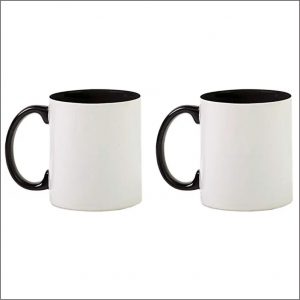 BLACK INTER COLOR SUBLIMATION MUG