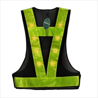 Black & Lemon net reflective jacket