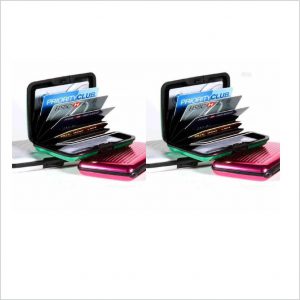 Complementary card holder