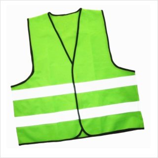 Green reflective jacket