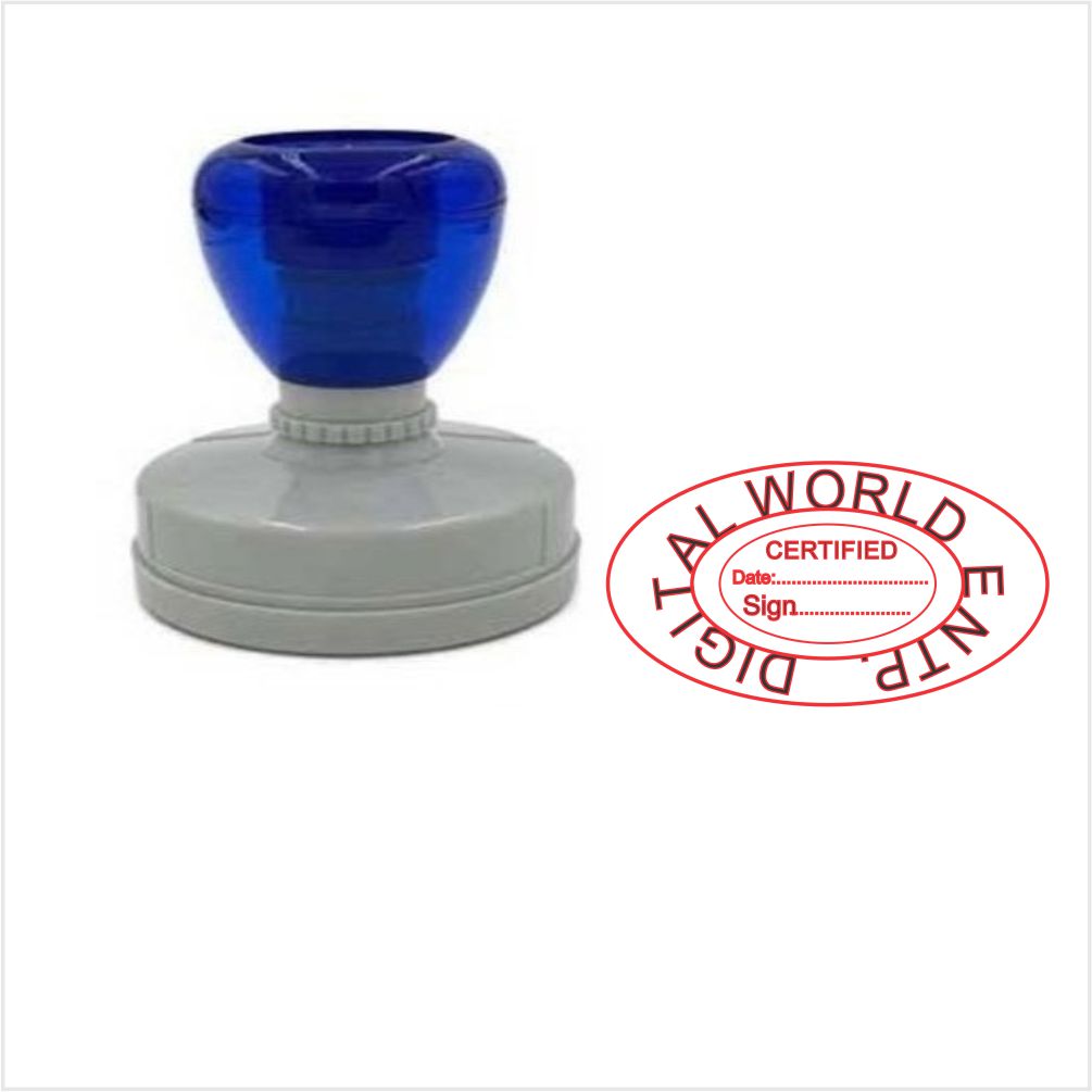 HAQ 52X37 Crystal Stamp