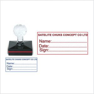 HY 20x50 Crystal Stamp