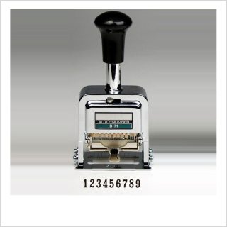 9-Digit Numbering machine