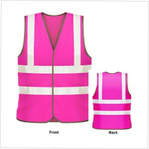 Pink reflective jacket
