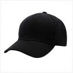 Plain Black Cap