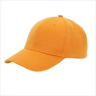Plain Orange Cap