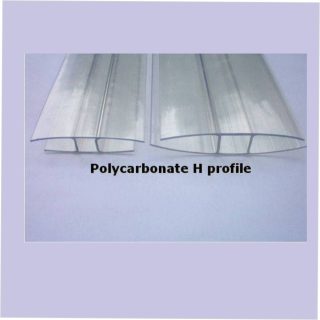 Polycarbonate H profile