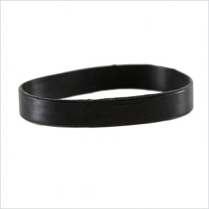 Small black wrist bangle