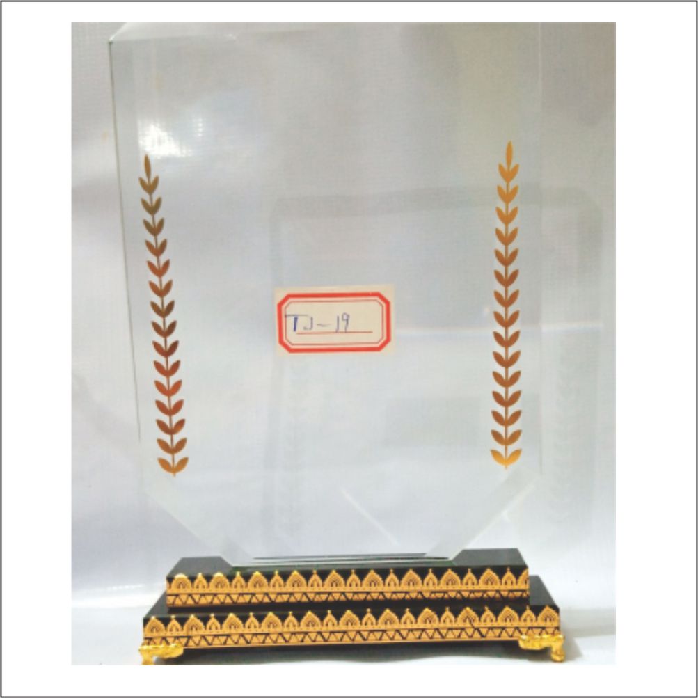 TJ-19 GLASS AWARD