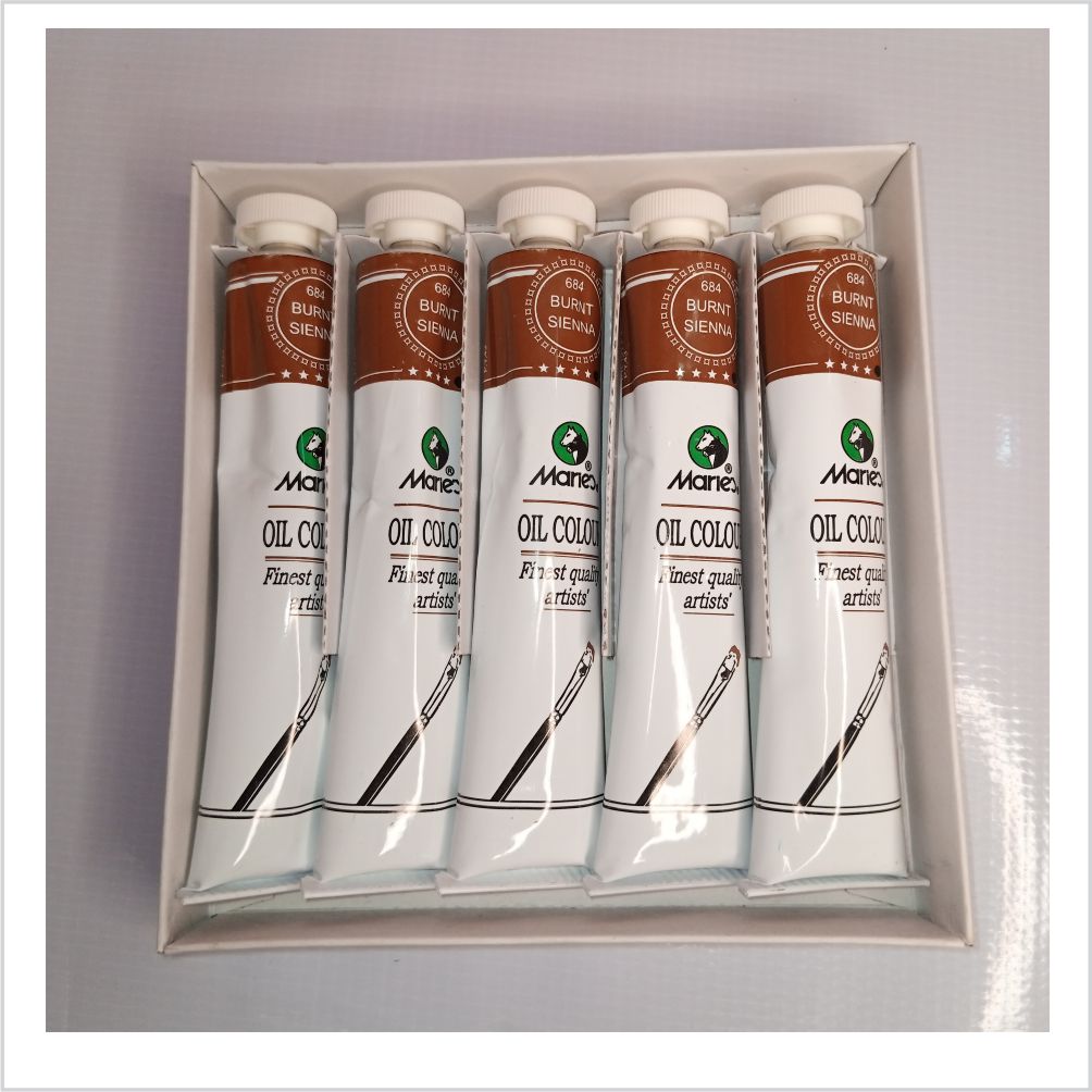 set 5 burnt sienna marie''s