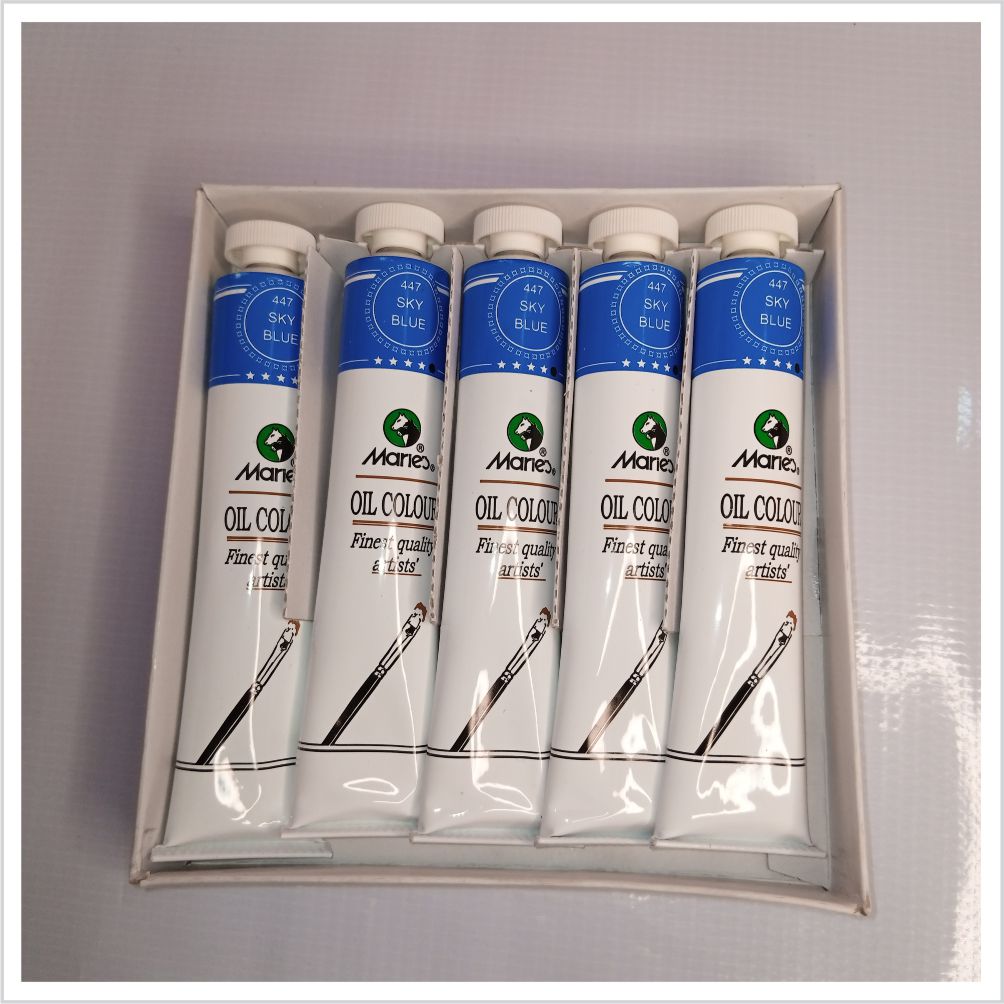 set 5 skyblue maries 45ml