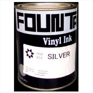 silver pvc fountain ink