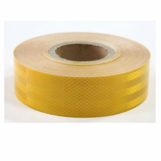 Yellow diamond reflective tape