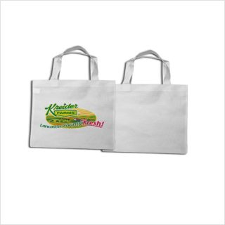 white sublimation bag