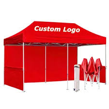foldable tent 3 half side wall