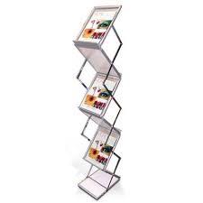 LITERATURE RACK {Z SHAPE}